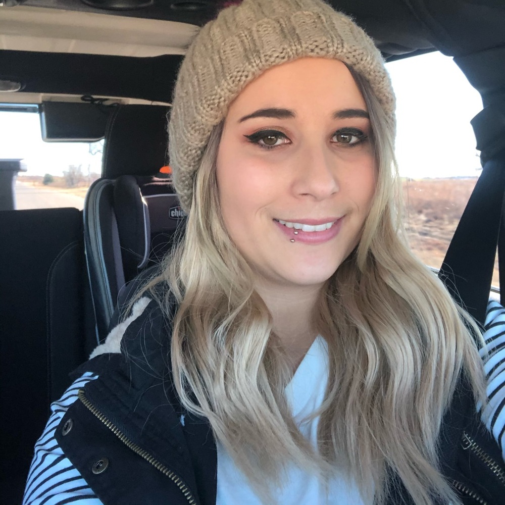 Dark root to blonde synthetic wig